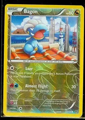 Bagon [Reverse Holo] - Pokemon Roaring Skies #55