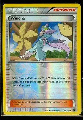 Winona [Reverse Holo] - Pokemon Roaring Skies #96