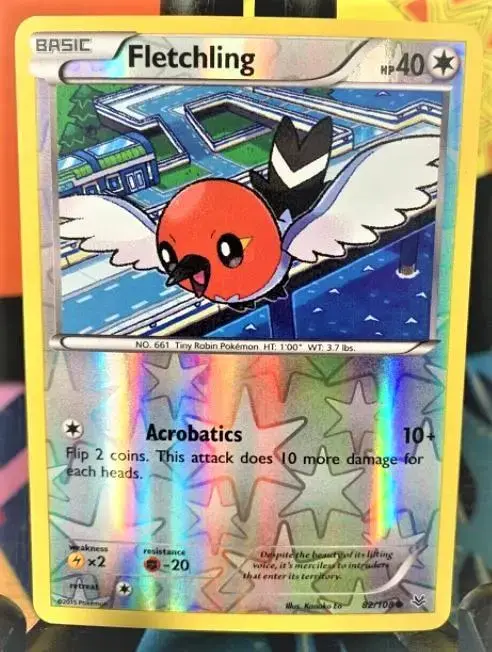 Fletchling [Reverse Holo] - Pokemon Roaring Skies #82