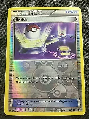 Switch [Reverse Holo] - Pokemon Roaring Skies #91