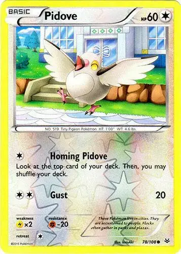 Pidove [Reverse Holo] - Pokemon Roaring Skies #78