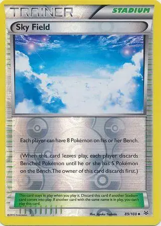 Sky Field [Reverse Holo] - Pokemon Roaring Skies #89