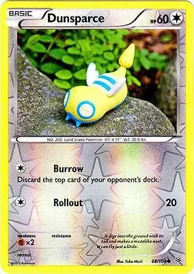 Dunsparce [Reverse Holo] - Pokemon Roaring Skies #68