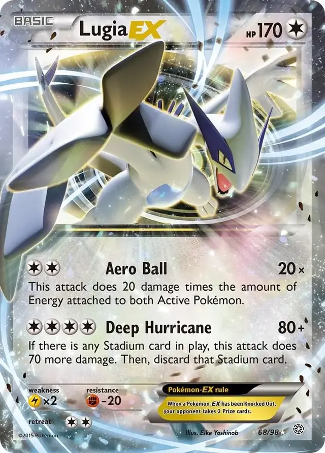 Lugia EX - Pokemon Ancient Origins #68