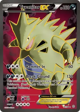 Tyranitar EX 91 - Pokemon Ancient Origins