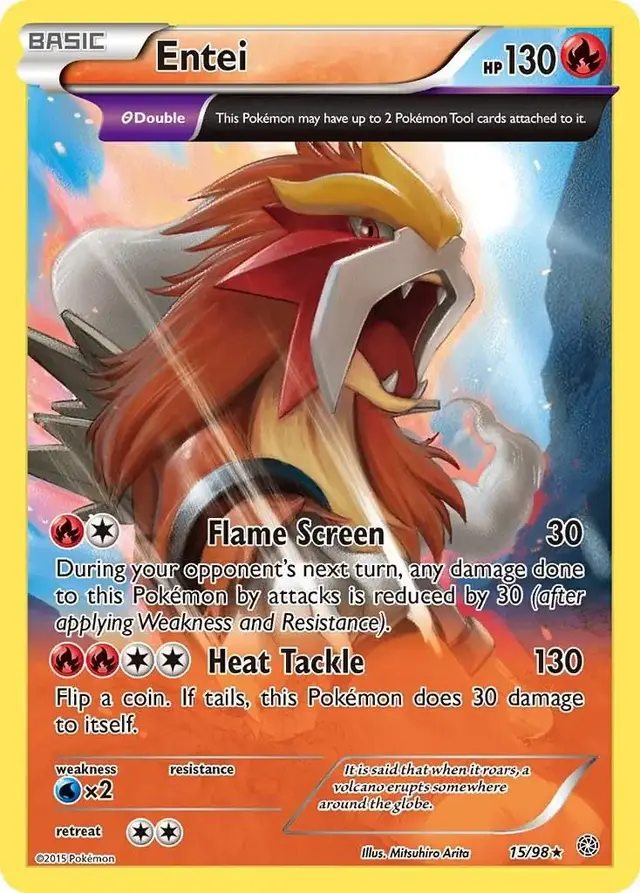 Entei - Pokemon Ancient Origins #15