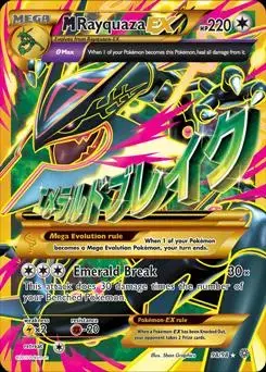 M Rayquaza EX [Jumbo] - Pokemon Ancient Origins #98