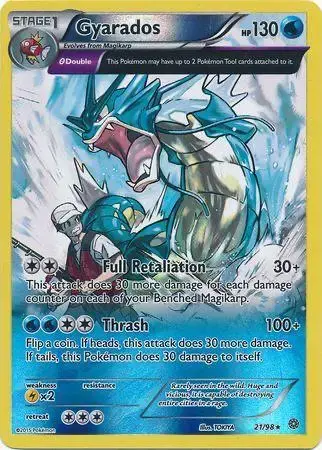 Gyarados [Reverse Holo] - Pokemon Ancient Origins #21