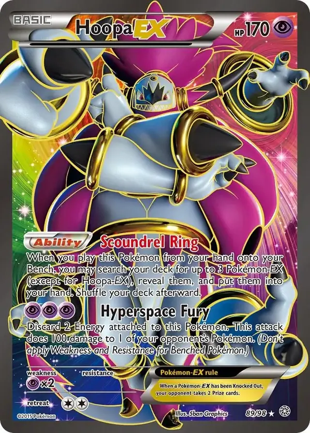 Hoopa EX - Pokemon Ancient Origins #89