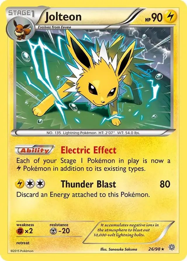 Jolteon - Pokemon Ancient Origins #26