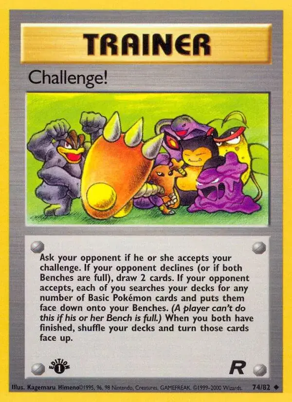 Challenge! [1st Edition] - Pokemon Team Rocket #74