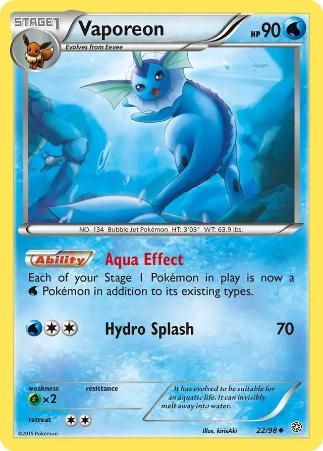 Vaporeon - Pokemon Ancient Origins #22