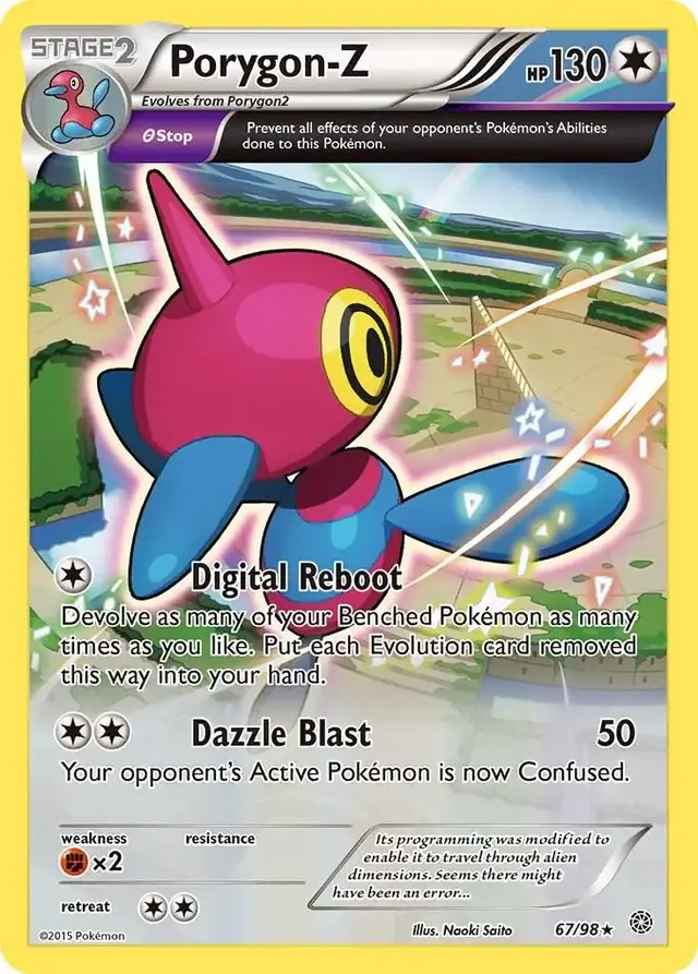 Porygon-Z - Pokemon Ancient Origins #67