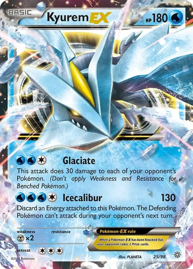 Kyurem EX - Pokemon Ancient Origins #25