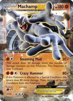 Machamp EX 37 - Pokemon Ancient Origins