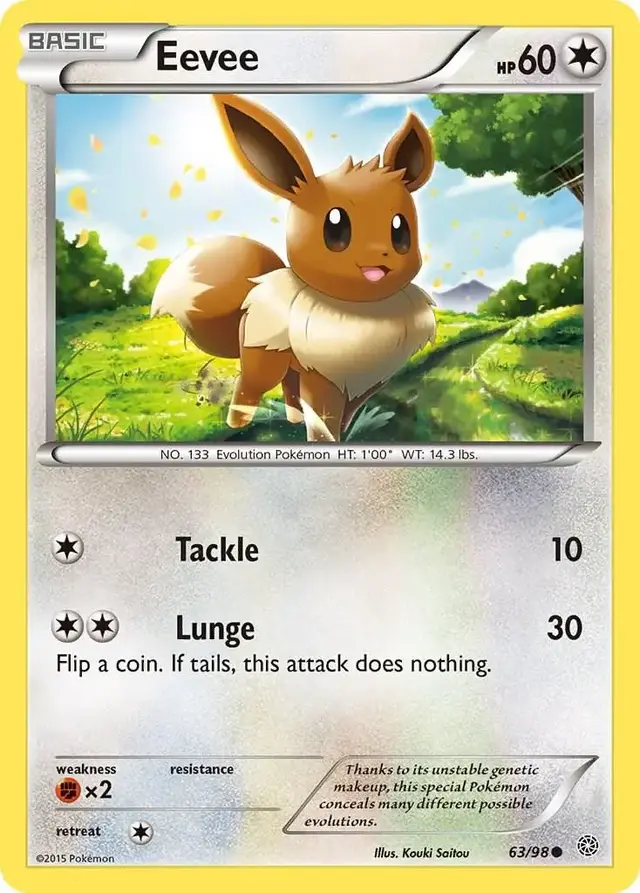 Eevee - Pokemon Ancient Origins #63