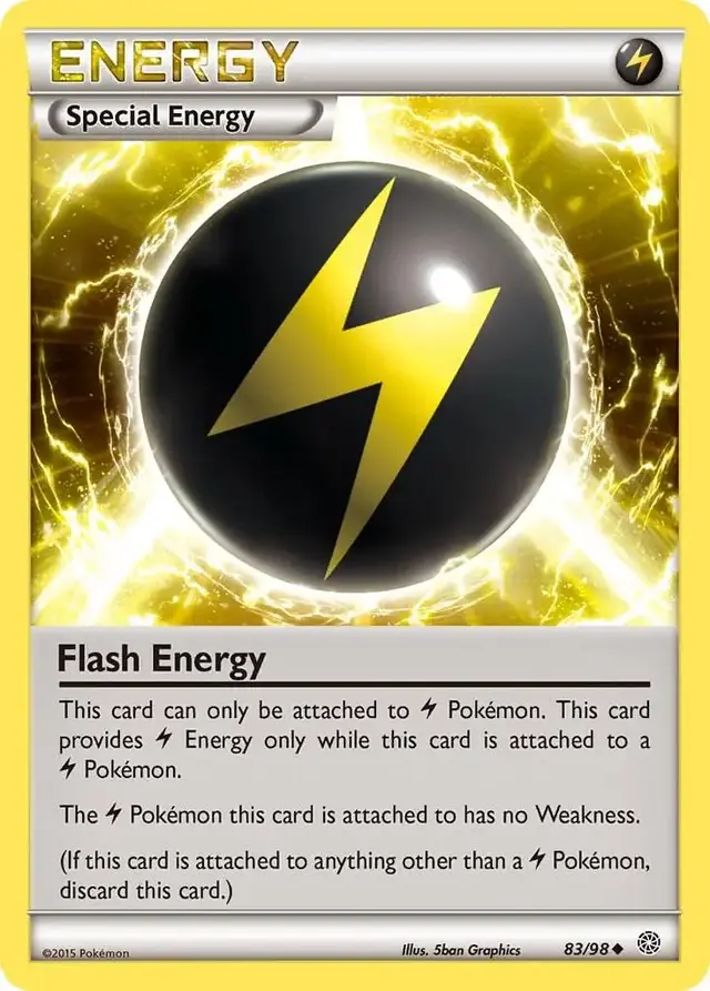 Flash Energy - Pokemon Ancient Origins #83