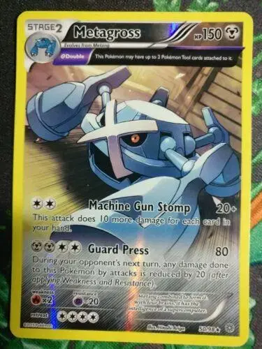 Metagross [Reverse Holo] - Pokemon Ancient Origins #50