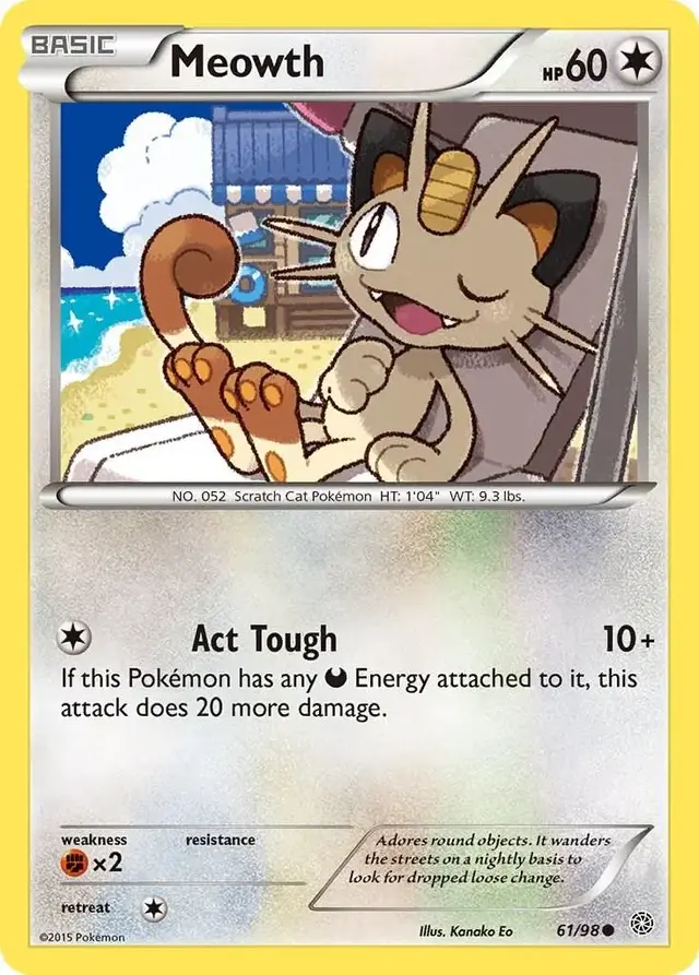 Meowth - Pokemon Ancient Origins #61