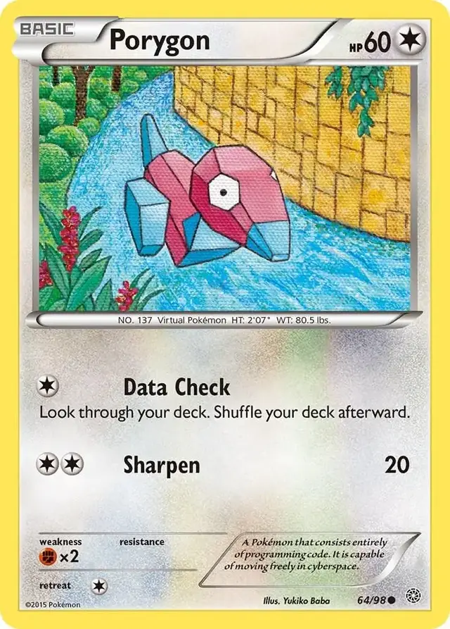 Porygon - Pokemon Ancient Origins #64