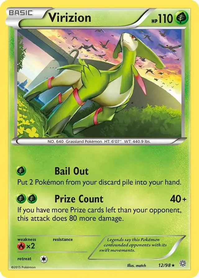 Virizion - Pokemon Ancient Origins #12