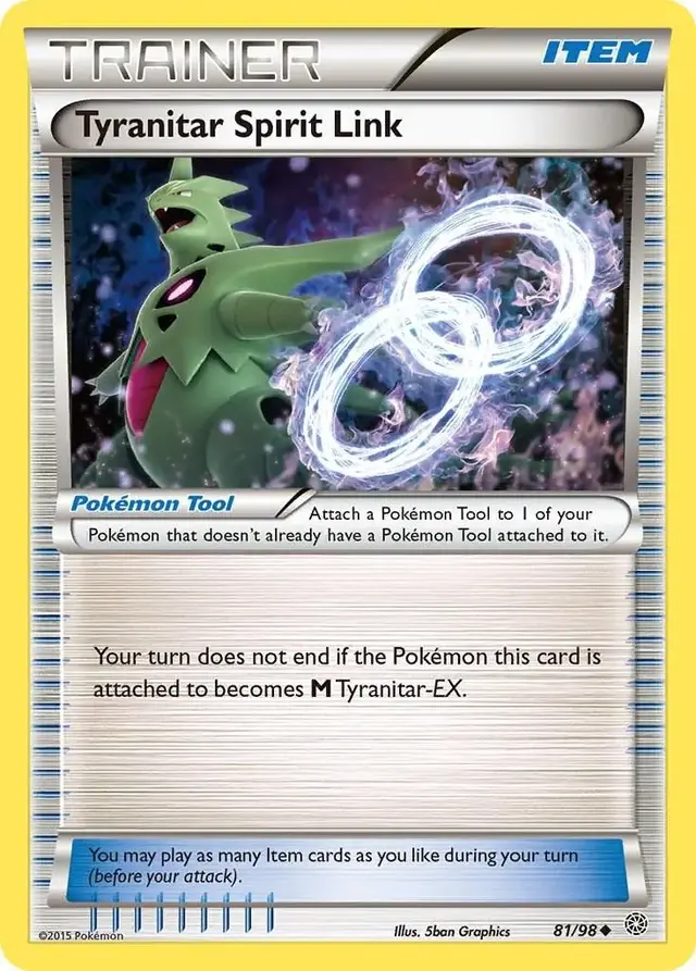 Tyranitar Spirit Link - Pokemon Ancient Origins #81