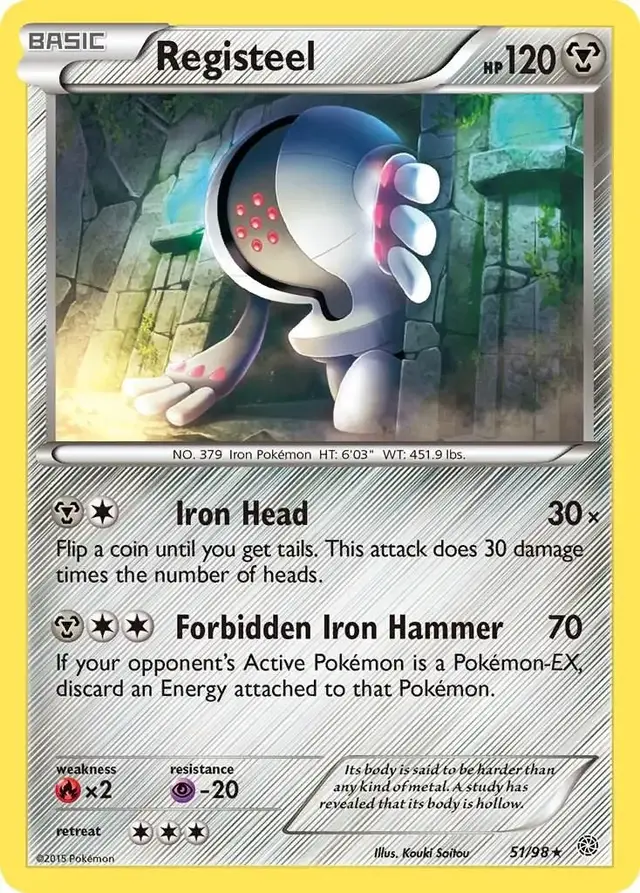Registeel - Pokemon Ancient Origins #51