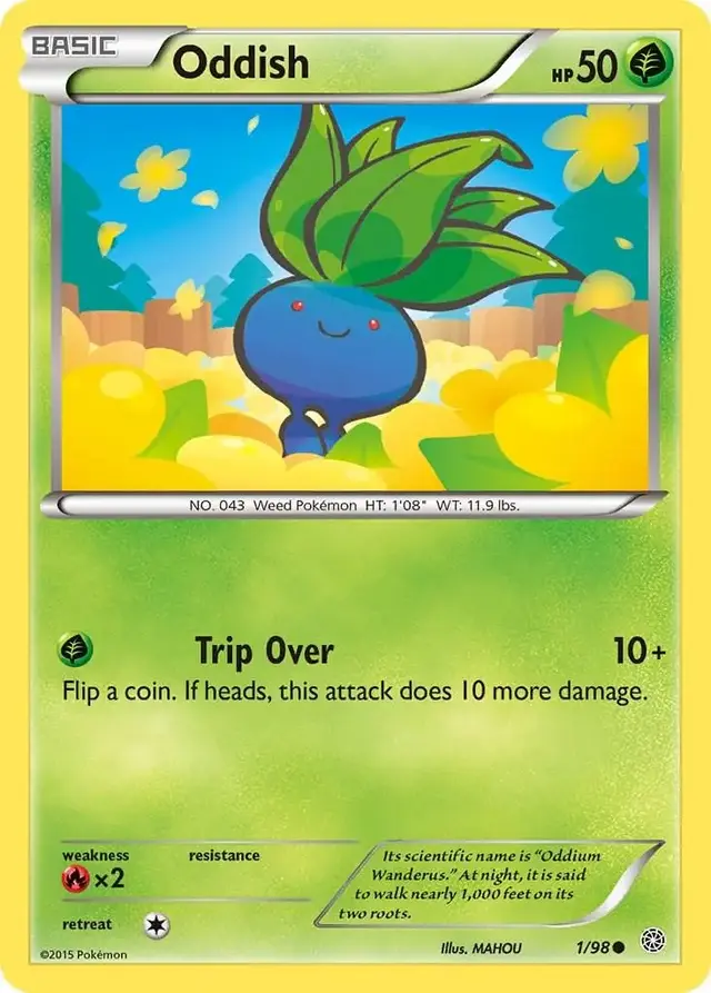 Oddish - Pokemon Ancient Origins #1