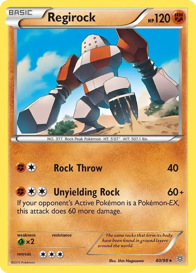 Regirock - Pokemon Ancient Origins #40