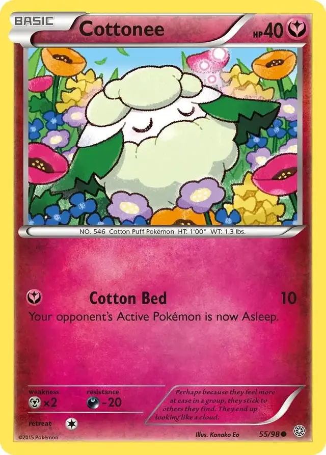 Cottonee - Pokemon Ancient Origins #55