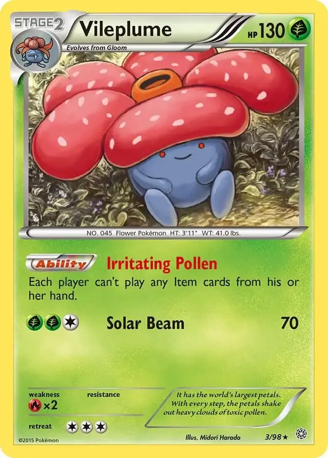 Vileplume - Pokemon Ancient Origins #3