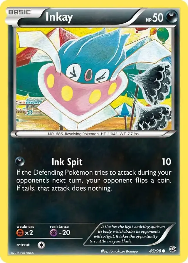 Inkay - Pokemon Ancient Origins #45