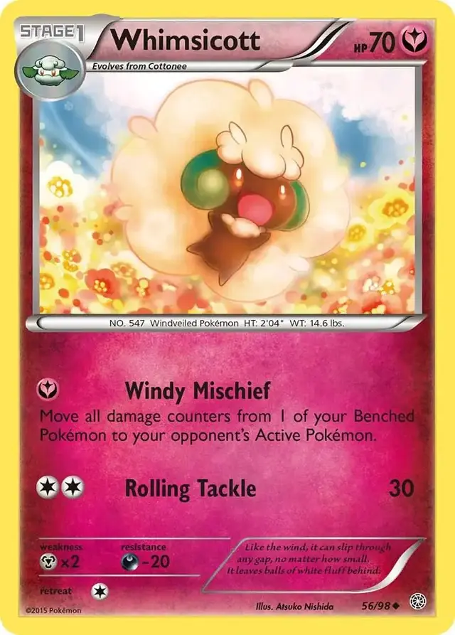 Whimsicott - Pokemon Ancient Origins #56