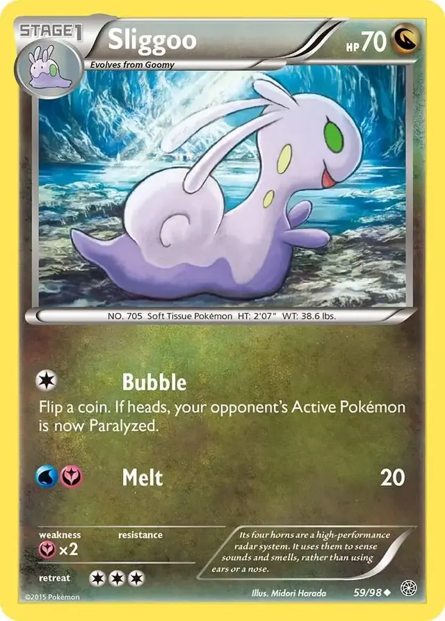 Sliggoo - Pokemon Ancient Origins #59