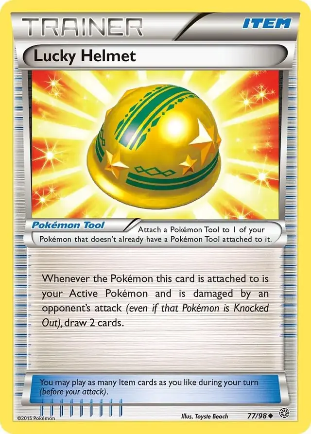 Lucky Helmet - Pokemon Ancient Origins #77