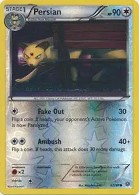 Persian [Reverse Holo] - Pokemon Ancient Origins #62