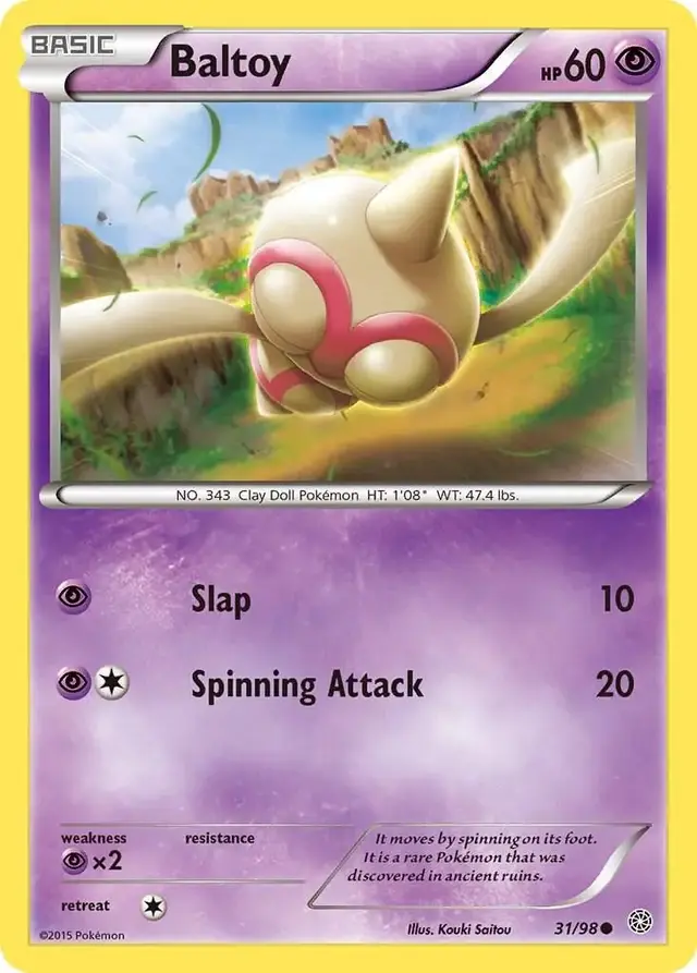 Baltoy - Pokemon Ancient Origins #31