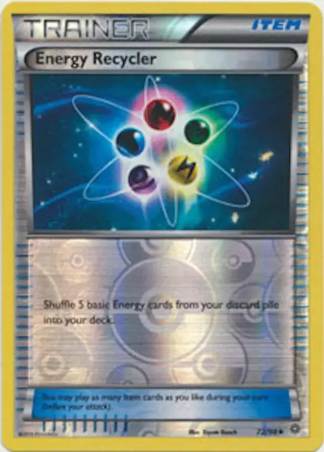 Energy Recycler [Reverse Holo] - Pokemon Ancient Origins #72