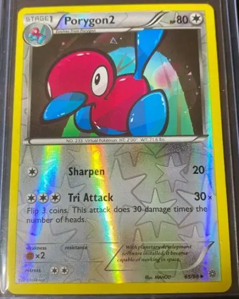 Porygon2 [Reverse Holo] - Pokemon Ancient Origins #65