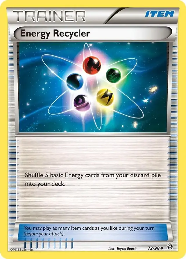 Energy Recycler - Pokemon Ancient Origins #72