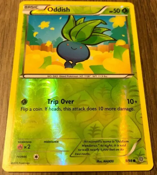Oddish [Reverse Holo] - Pokemon Ancient Origins #1