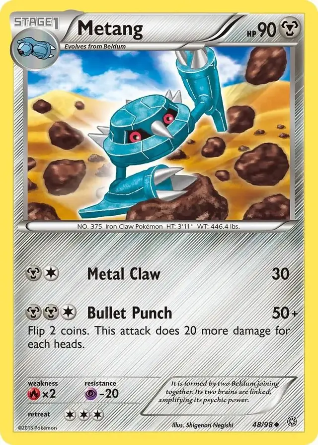 Metang - Pokemon Ancient Origins #48