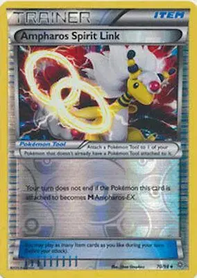 Ampharos Spirit Link [Reverse Holo] - Pokemon Ancient Origins #70