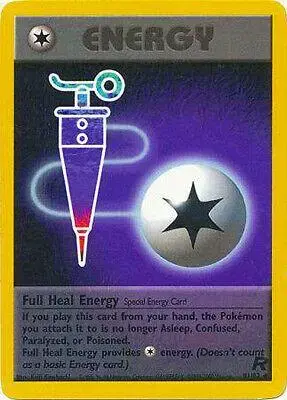 Full Heal Energy - Pokemon Team Rocket #81
