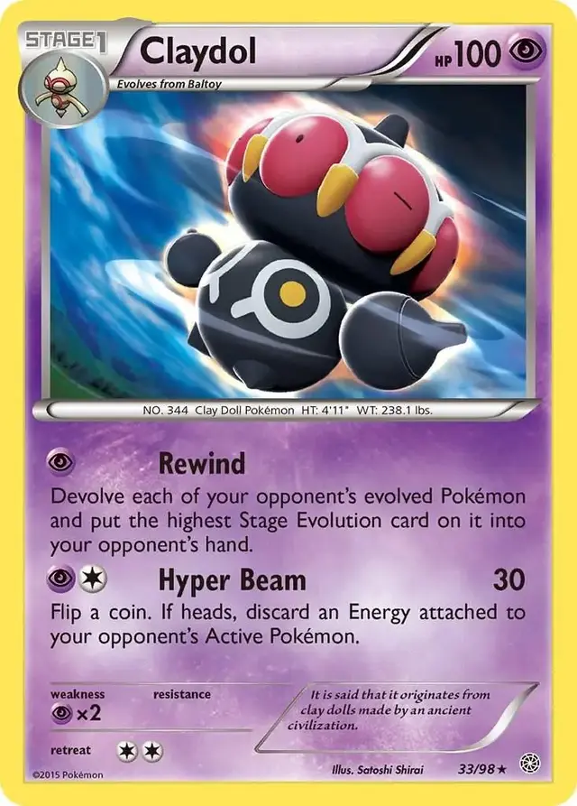 Claydol - Pokemon Ancient Origins #33