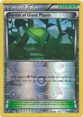 Forest of Giant Plants [Reverse Holo] - Pokemon Ancient Origins #74