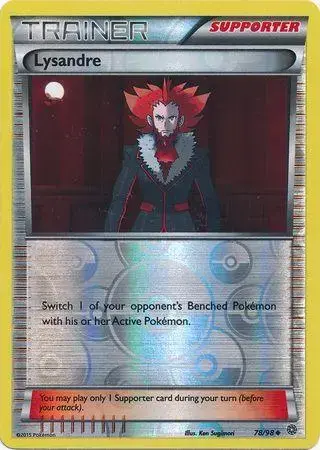 Lysandre [Reverse Holo] - Pokemon Ancient Origins #78