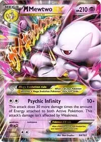 M Mewtwo EX 64 - Pokemon BREAKthrough