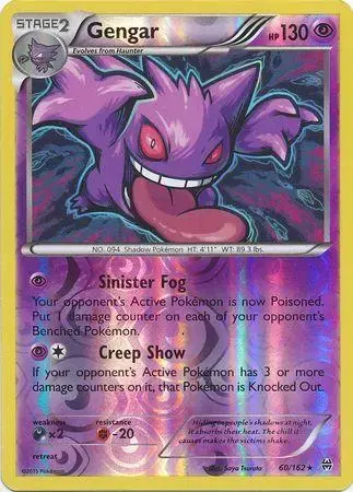 Gengar [Reverse Holo] - Pokemon BREAKthrough #60