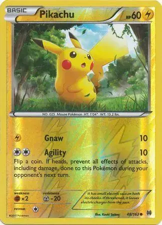 Pikachu [Reverse Holo] - Pokemon BREAKthrough #48